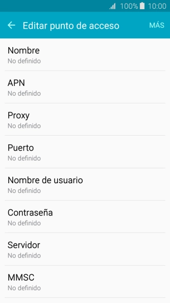Pulsa Nombre.