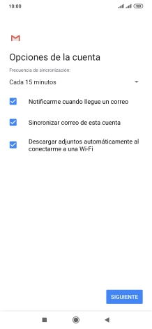 Pulsa la lista desplegable bajo 