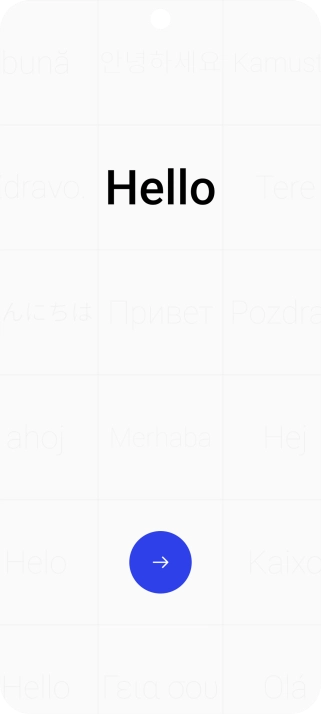 Pulsa la flecha hacia la derecha.