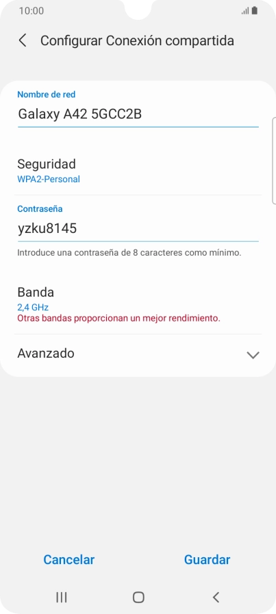 Pulsa en el campo bajo 