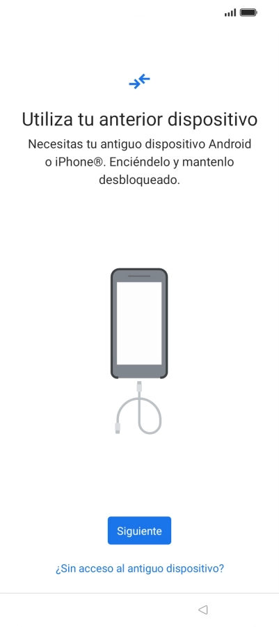 Pulsa Siguiente.