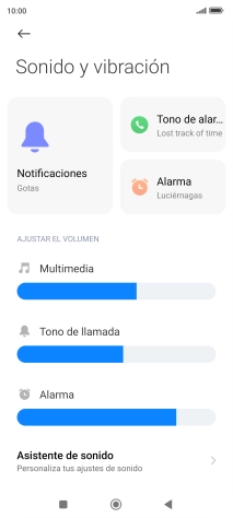 Pulsa la tecla de inicio para terminar y regresar a la pantalla de inicio.