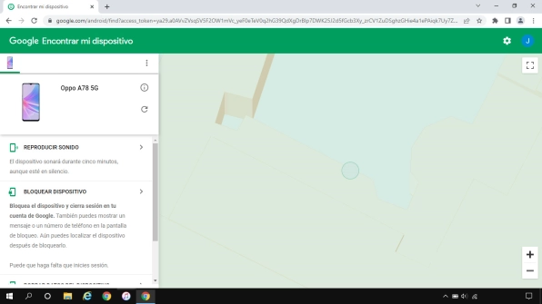 Haz clic en el dispositivo deseado.