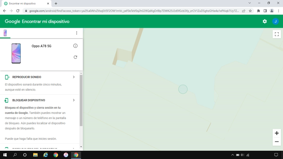 Haz clic en el dispositivo deseado.