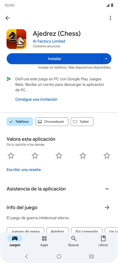 Pulsa la tecla de inicio para terminar y regresar a la pantalla de inicio.