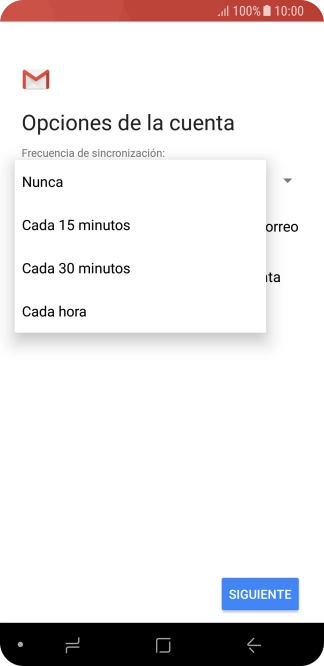 Pulsa el ajuste deseado.