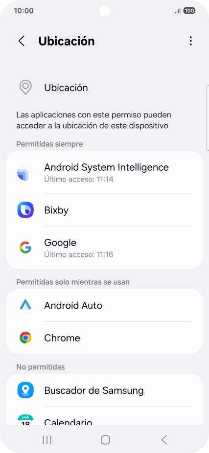 Pulsa la app deseada.