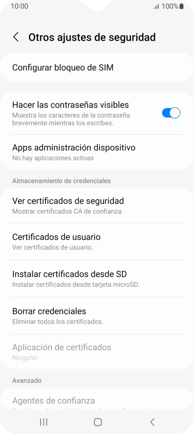 Pulsa Configurar bloqueo de SIM.