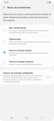 Pulsa la tecla de inicio para terminar y regresar a la pantalla de inicio.