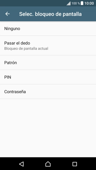 Pulsa Patrón.