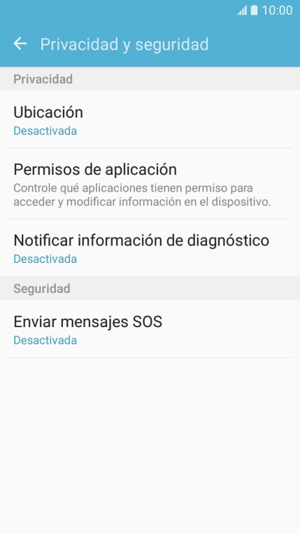Pulsa Ubicación.