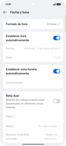 Desliza el dedo hacia arriba desde la parte inferior de la pantalla para terminar y volver a la pantalla de inicio.