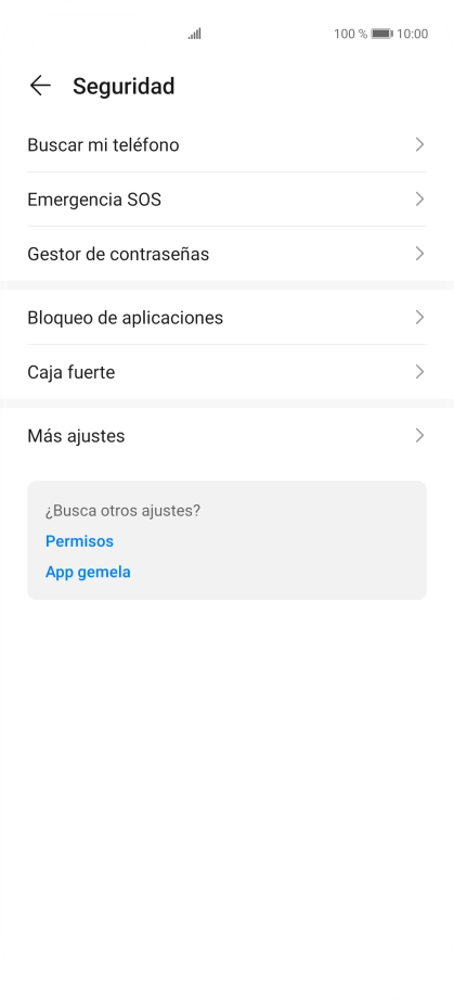Pulsa Más ajustes.