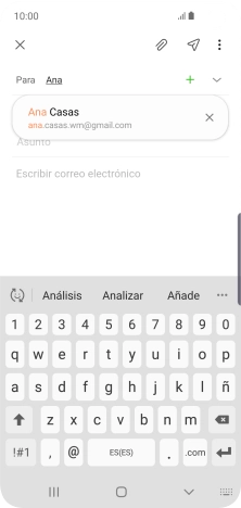 Pulsa el contacto deseado.