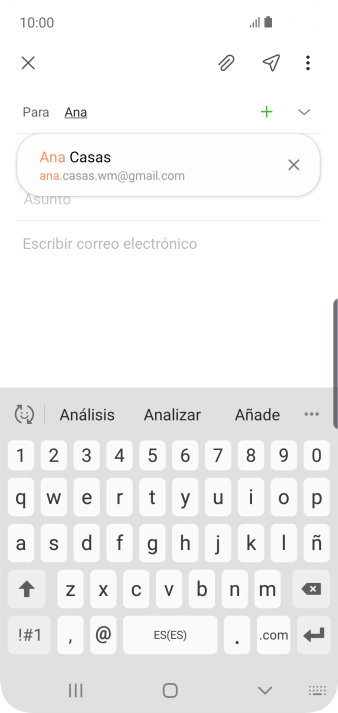 Pulsa el contacto deseado.