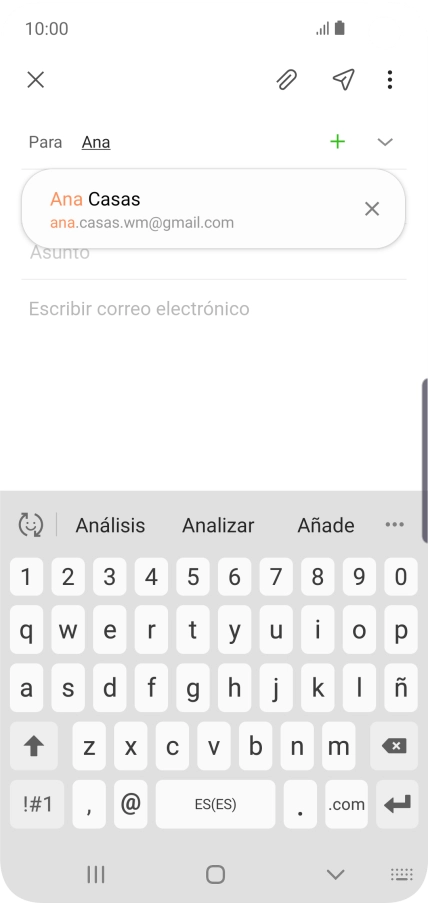 Pulsa el contacto deseado.