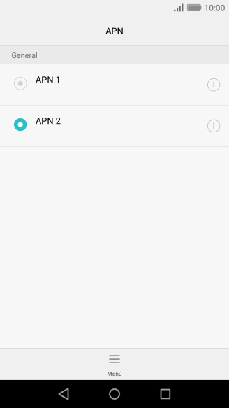 Pulsa la tecla de inicio para terminar y regresar a la pantalla de inicio.