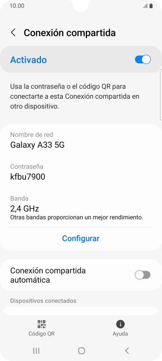 Pulsa la tecla de inicio para terminar y regresar a la pantalla de inicio.