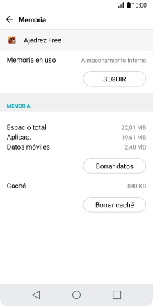 Pulsa SEGUIR.