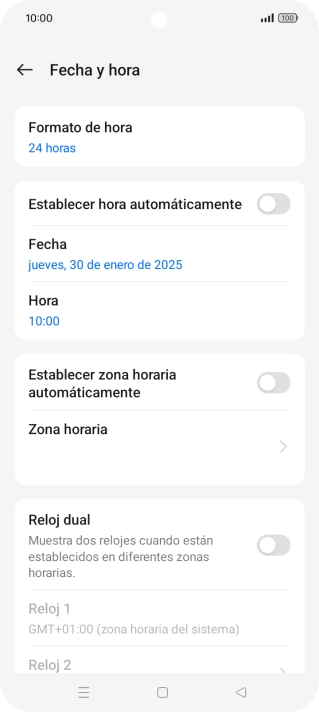 Pulsa el indicador junto a 