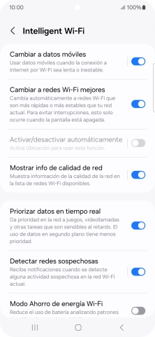 Pulsa el indicador junto a 