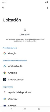Pulsa la app deseada.
