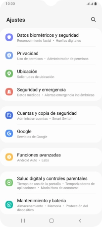 Pulsa Datos biométricos y seguridad.