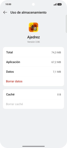 Desliza el dedo hacia arriba desde la parte inferior de la pantalla para terminar y volver a la pantalla de inicio.