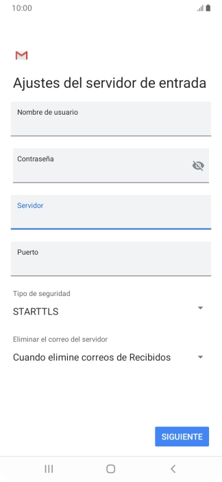 Pulsa en el campo bajo 