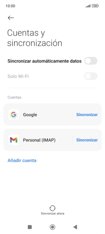 Pulsa el indicador junto a 