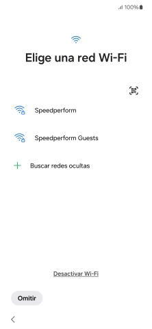Pulsa la red wifi deseada.