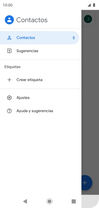 Pulsa Ajustes.
