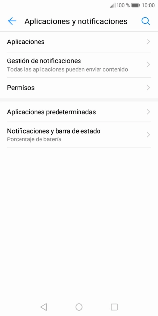 Pulsa Aplicaciones.