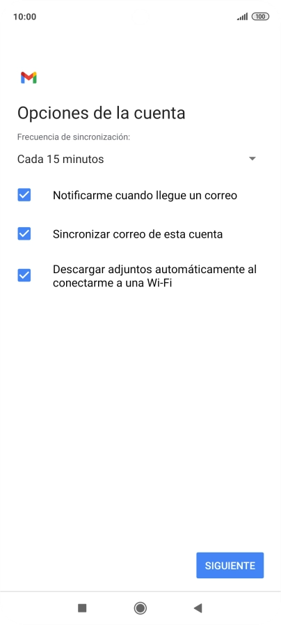 Pulsa la lista desplegable bajo 