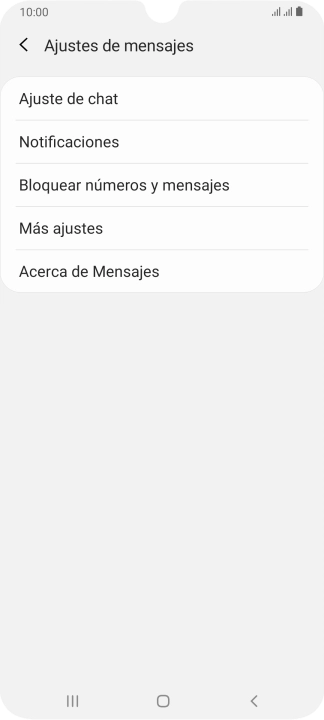 Pulsa Más ajustes.