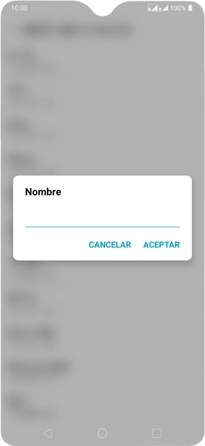 Introduce Vodafone Internet y pulsa ACEPTAR.