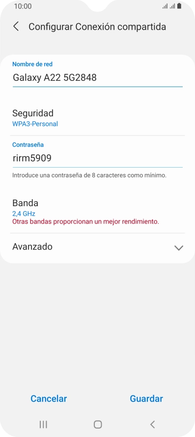 Pulsa en el campo bajo 