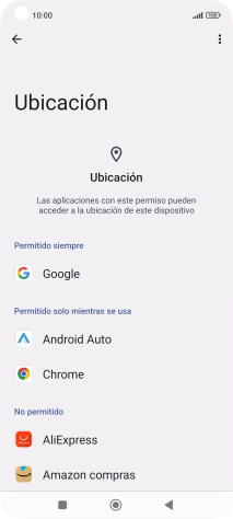 Pulsa la app deseada.