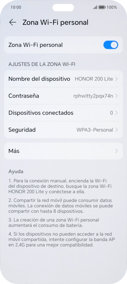Desliza el dedo hacia arriba desde la parte inferior de la pantalla para terminar y volver a la pantalla de inicio.