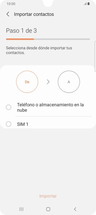 Pulsa el nombre de la tarjeta SIM.