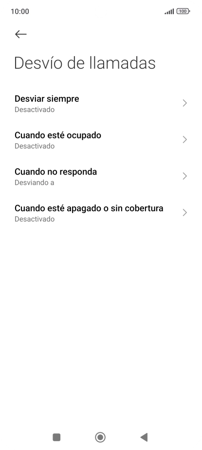 Pulsa la tecla de inicio para terminar y regresar a la pantalla de inicio.