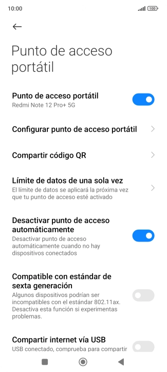 Pulsa la tecla de inicio para terminar y regresar a la pantalla de inicio.