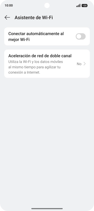 Pulsa el indicador junto a 