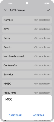 Introduce 214 y pulsa ACEPTAR.