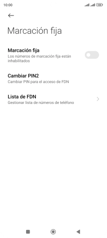 Pulsa el indicador junto a 