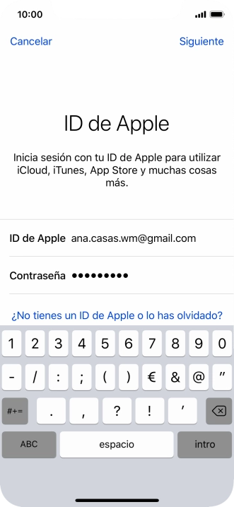Pulsa Siguiente.