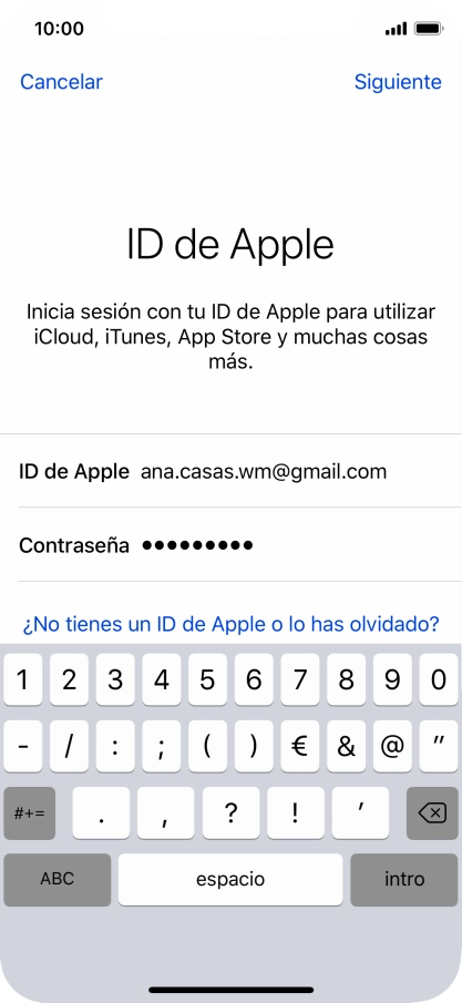 Pulsa Siguiente.