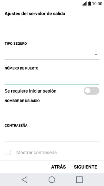Pulsa SIGUIENTE.