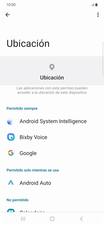 Pulsa la app deseada.