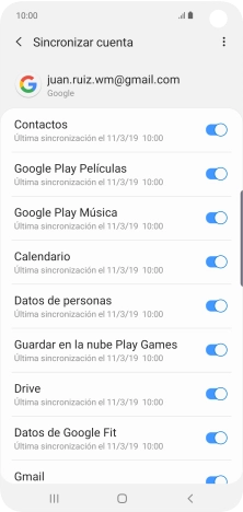Pulsa la tecla de inicio para terminar y regresar a la pantalla de inicio.